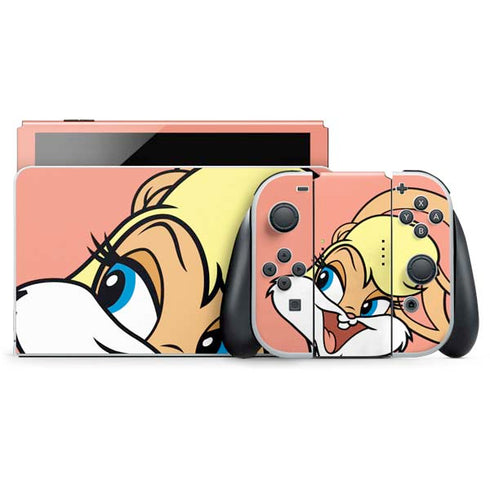 Looney Tunes Lola Bunny Zoomed In Nintendo Skins
